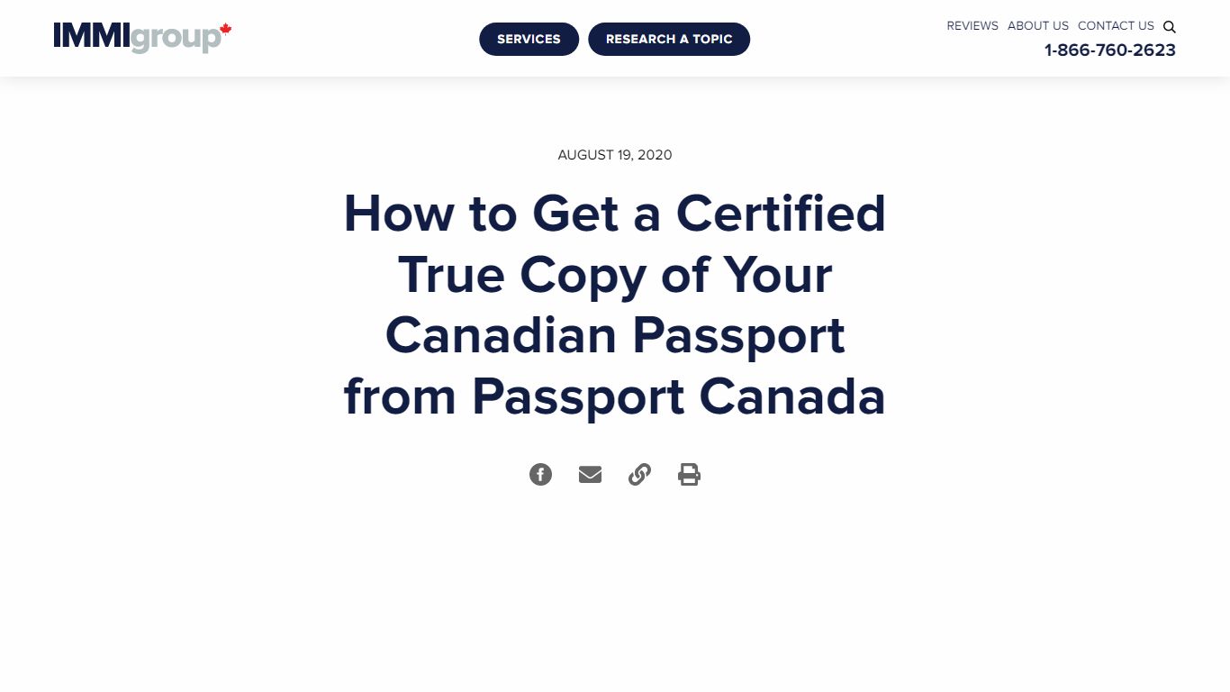 How to Get a Certified True Copy of Your Canadian Passport from ...